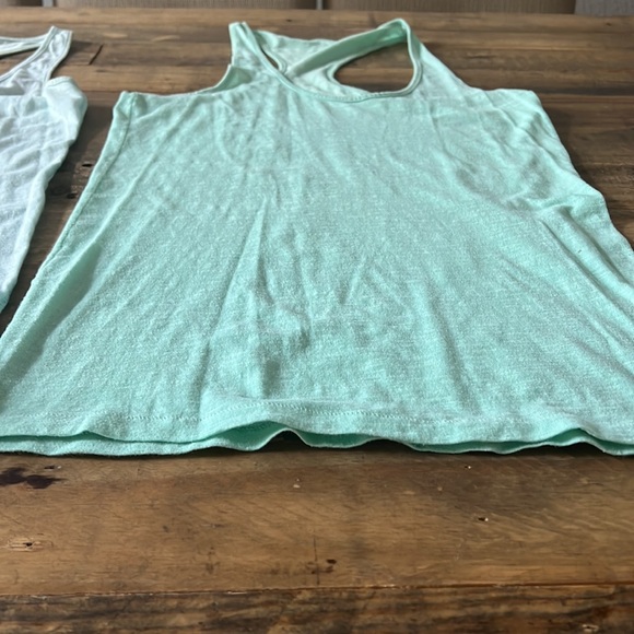 Mint Racerback Tanks - Picture 3 of 4